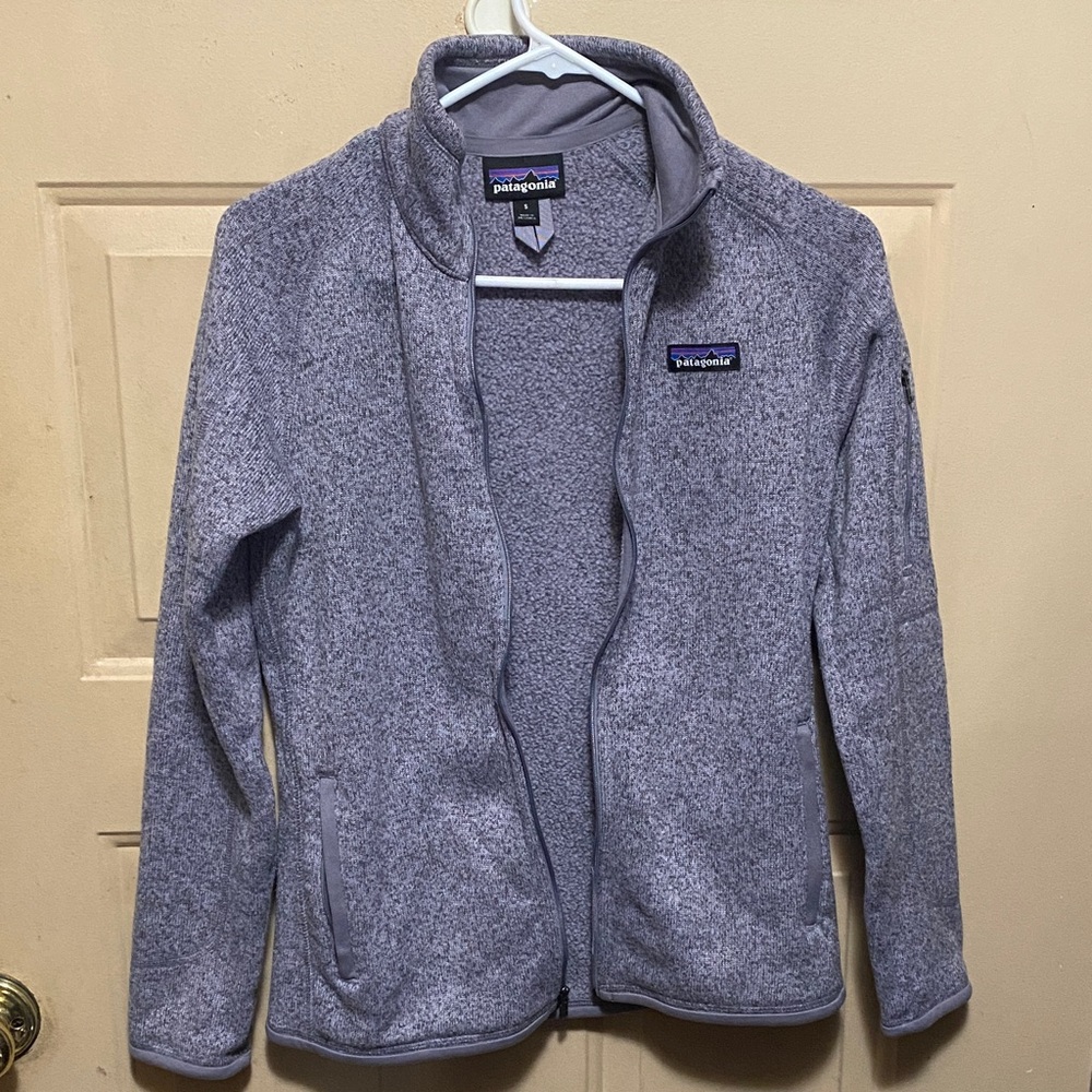 Women's Grey Small Better Sweater® Fleece Jacket